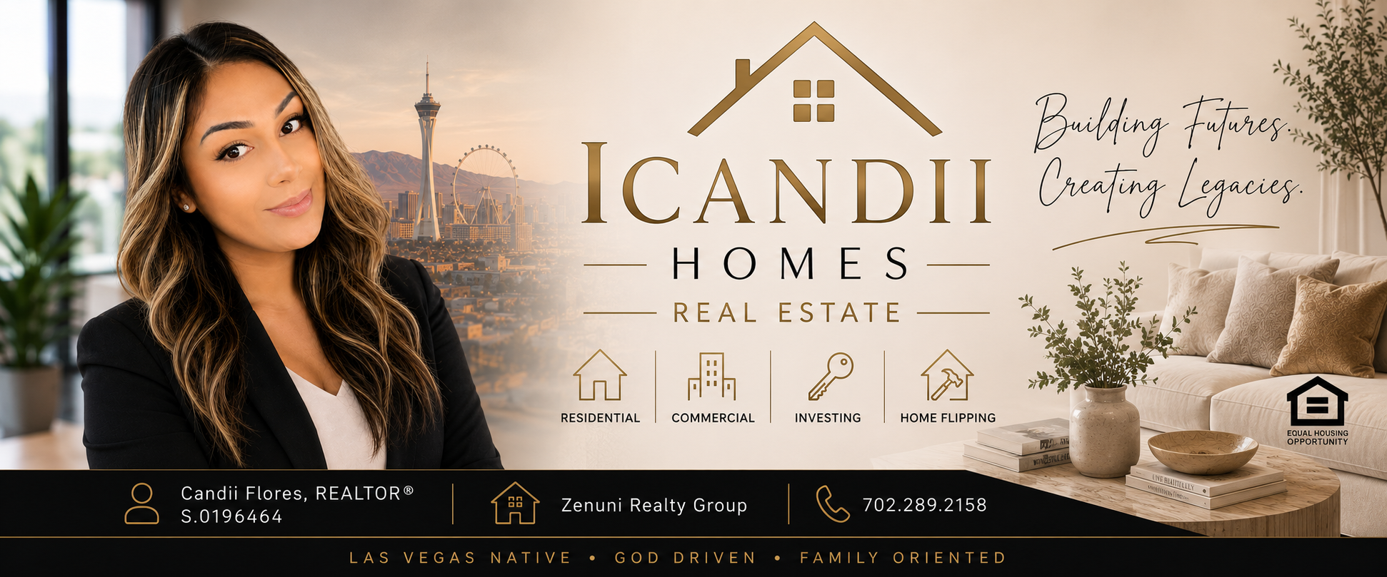 Candii Flores, ICANDIIHOMES Las Vegas real estate branding